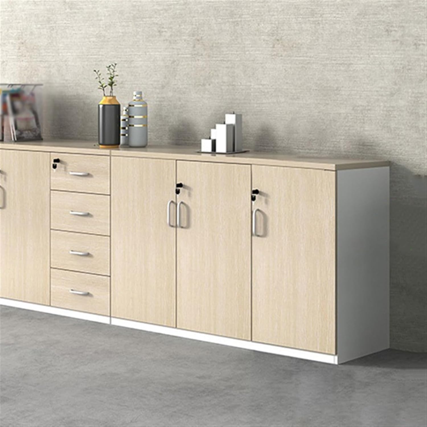 Cabinet File Cabinet Two Combination Filing Cabinet Wood Storage Cabinet Seven Door Four Drawer Storage Cabinet Data Storage Cabinet O Filing Cabinet