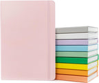 PAPERAGE Lined Journal Notebook, 10 Pack, 160 Pages, Medium 5.6 in x 8 in