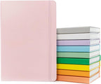 PAPERAGE Lined Journal Notebook, 10 Pack, 160 Pages, Medium 5.6 in x 8 in by PAPERAGE