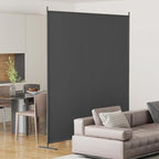 Helios&Hestia 1-Panel 6 ft Tall Indoor Folding Room Divider, Portable Privacy - Image 3