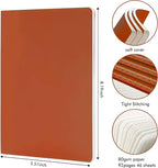 feela 8 Pack Soft Cover Journal Bulk, Notebooks College Ruled - Image 2