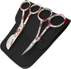 Small Embroidery 4.5 Inch Scissors Set of 2 Kit by MAKERANDMARKET