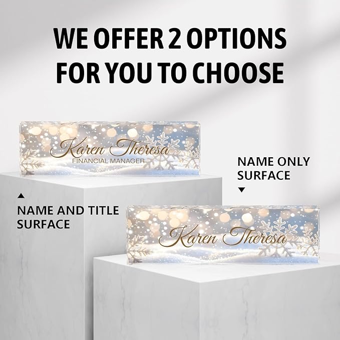 Custom Office Name Plate, Personalized Gifts - Image 6