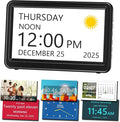Mesqool Dementia Clock for Seniors -7" Large HD Display by Mesqool