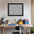 Amanti Art Black Framed Magnetic Board 19x23 Small Vision Board - Image 5