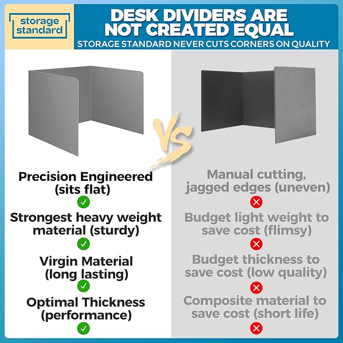 20-Pack Desk Dividers for Students - Image 4