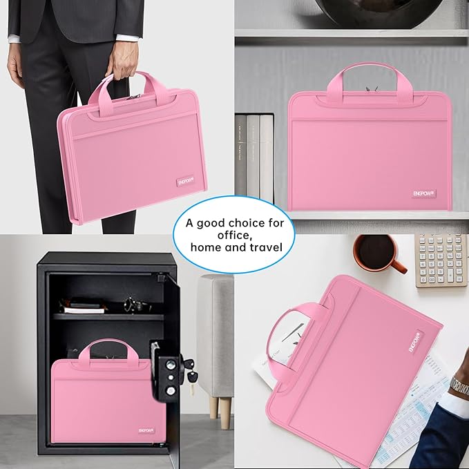 ENGPOW Accordion File Organizer, Fireproof Expanding File Folder - Image 7