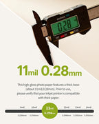 Uinkit Glossy Photo Paper 11.1mil 230g - Image 5