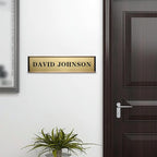 SINKAA Personalized Name Plate for Door or Wall, 2 * 10 inch Custom Office - Image 7