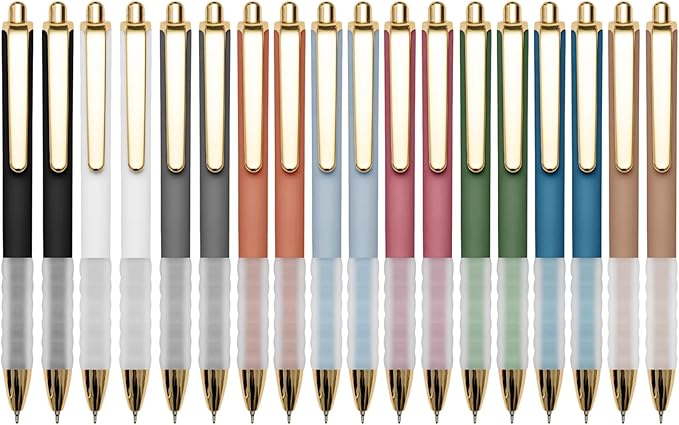 Linbsunne Ballpoint Pens Black Medium Point 1mm Pen by Linbsunne