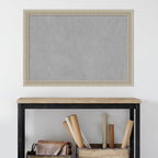 Amanti Art Silver Framed Magnetic Board 28x40 Large Vision Board - Image 6