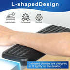 L-Shaped Desk EdgeRest, 2-Piece Set, Desk Elbow Pad, Ergonomic Design, Suitable - Image 5