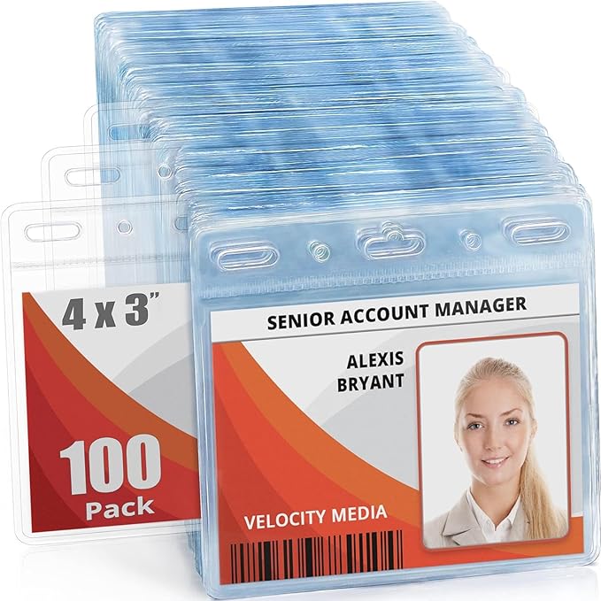 Mifflin-USA Horizontal No Zip Card Protector by MIFFLIN