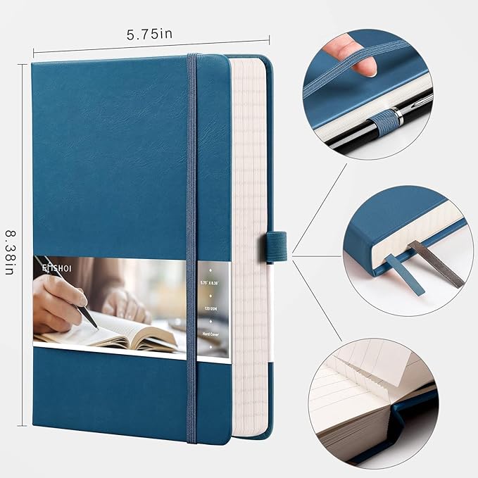 EMSHOI College Ruled Notebook Lined Journal - Image 5