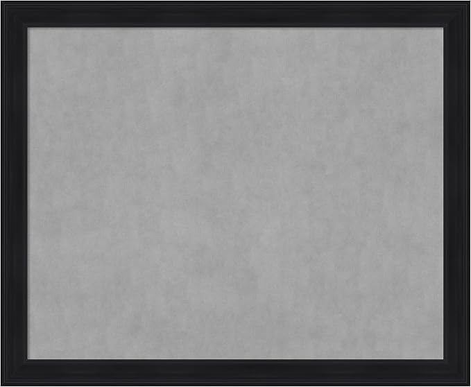 Amanti Art Black Framed Magnetic Board 37x45 X-Large Vision Board by AmantiArt