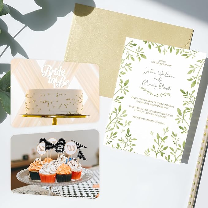 110lb White Cardstock 8.5x11, Goefun 100 Sheets Heavyweight White Card Stock - Image 7