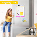 VUSIGN Small White Board Dry Erase, 8.5''x11'' Magnetic Dry Erase Board - Image 2