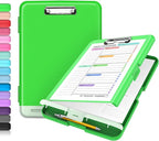 Sooez Clipboard with Storage, High Capacity Nursing Clip Board 8.5 x 11 with by Sooez