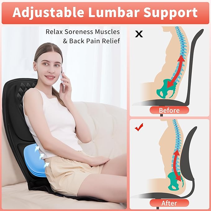 comrelax Back Massager for Chair - Image 5