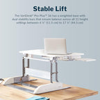 Vari Varidesk Pro Plus 36 Standing Desk Converter – 11 Height Settings + Spring - Image 3