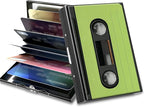BWEGRHE Slim Credit Card Holder, Aluminum Minimalist Hard Case Pocket-Sized by BWEGRHE