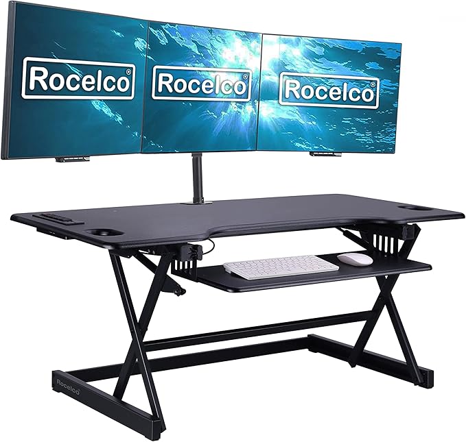 Rocelco 46" Standing Desk Converter - Image 2