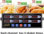 Commercial 8 Channel Kitchen Timer Digital Restaurant Timers Professional Loud - Image 6