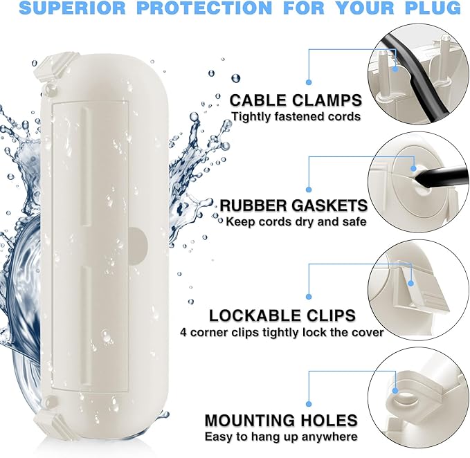 Flemoon Outdoor Extension Cord Safety Cover - Image 8