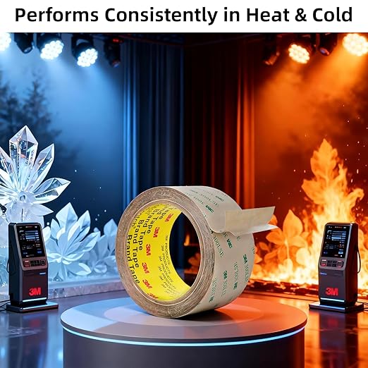 3M Double Sided Tape 300LSE 1.0" x 36Ft Clear Heavy Duty Adhesive Tape - Image 2