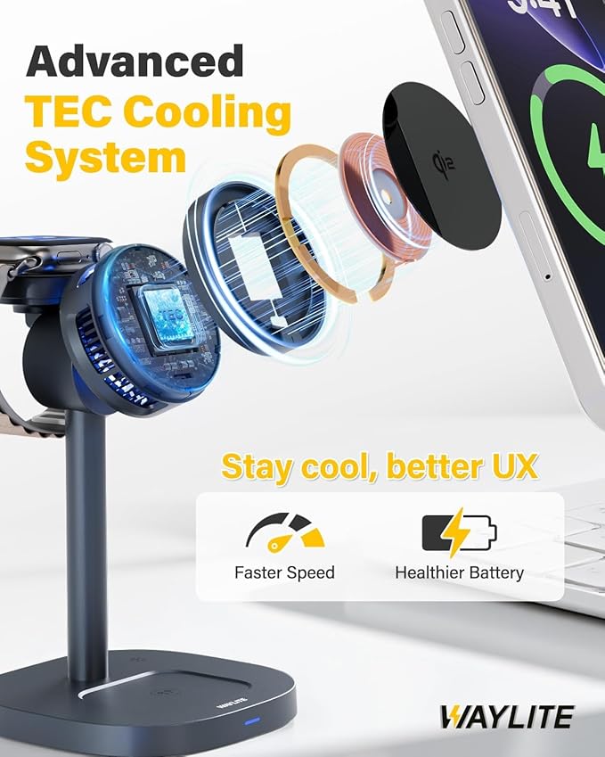 3 in 1 Wireless Charging Station - Image 6