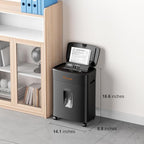 Bonsaii 100 Sheets Auto Feed Paper Shredder, Micro-Cut Heavy Duty Shredder / - Image 9