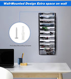 Solinxe Wall File Holder, 10 Pockets Hanging File Folder, Paper Organizer - Image 2