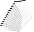 AILZFEI 12pcs Small Note Pad 5x8 College Ruled White Legal Pads Paper Notepads by Unknown
