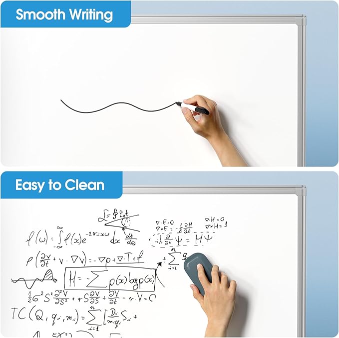 MaxGear Rolling Whiteboard on Wheels - Image 7