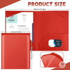 Henoyso 18 Pcs Plastic Folders - Image 2