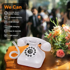 Rotkfst Guest Book Audio Wedding Phone, Record Voice Messages, Retro Guest Book - Image 5