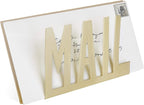 MyGift Mail Holder Organizer Countertop Modern Brass Metal - Image 4