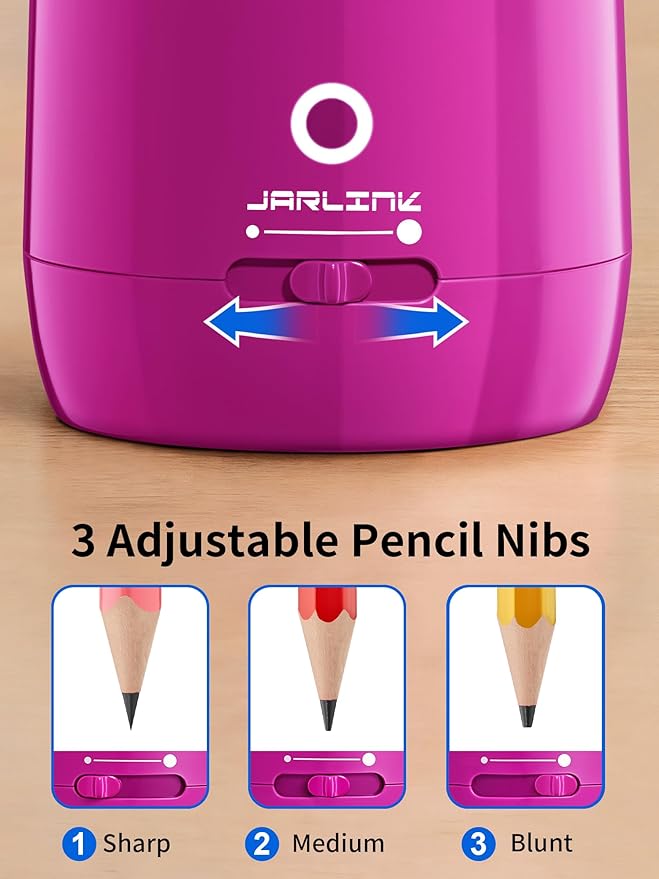 JARLINK Automatic Electric Pencil Sharpener - Image 4