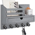 Lucundm Key Holder Wall Mount, Mail Holder by Lucundm