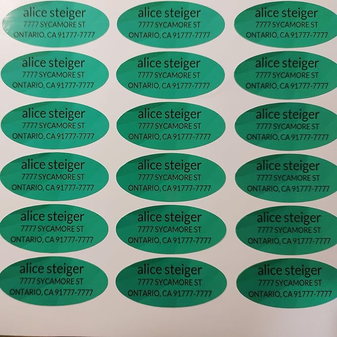 Made in USA Custom Return Address Stickers Labels Customized Mailing Label - Image 2