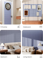 Bumusty Large Cork Board Alternative-36 x24 Felt Bulletin Board Tiles, - Image 5