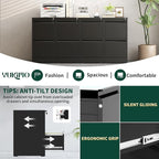 Yukimo 2 Drawer File Cabinet - Image 6