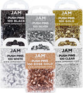 JAM PAPER Colorful Push Pins by JAMPaper