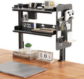 metal clamp on desk shelf,storage shelves with pegboard, main product view