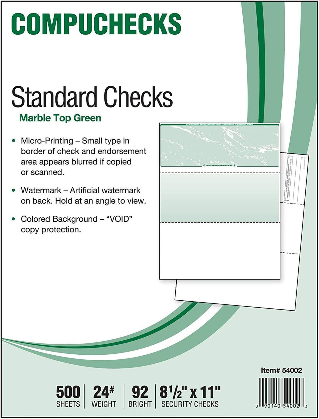 500 Blank Check Stock