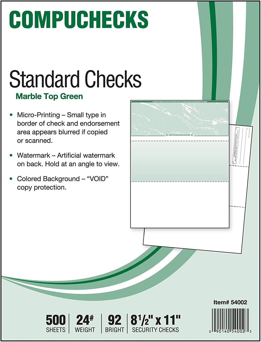 500 Blank Check Stock