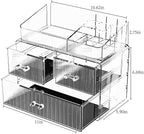 ZHIAI Stackable Cosmetic Organizer, Acrylic Cosmetic Organizer - Image 6