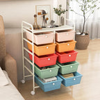 GLACER 10 Drawer Rolling Cart, Storage Cart - Image 9