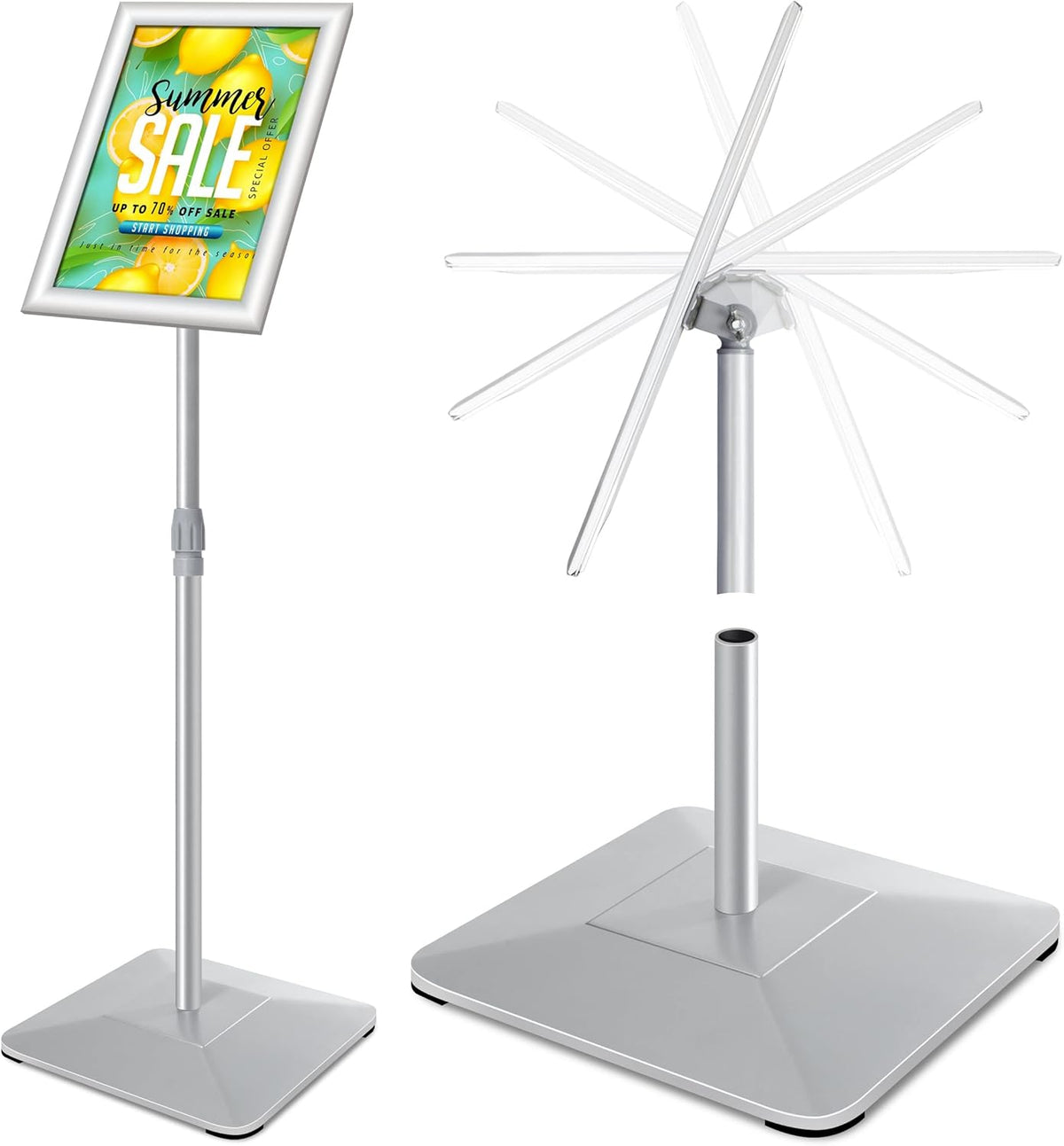 VAIIGO 8.5"x11" Pedestal Poster Sign Stand