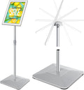 VAIIGO 8.5"x11" Pedestal Poster Sign Stand by VAIIGO